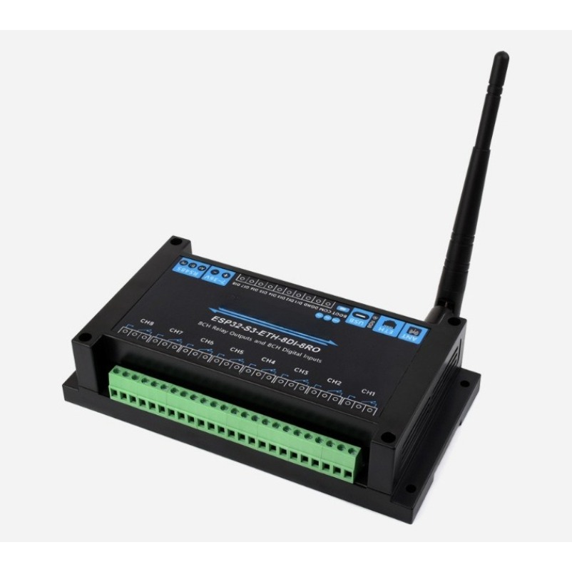 Esp32 Wifi Bluetooth Module - ESP32-S3 Industrielles 8-Kanal-Netzwerk-Relaismodul WiFi Bluetooth RS485