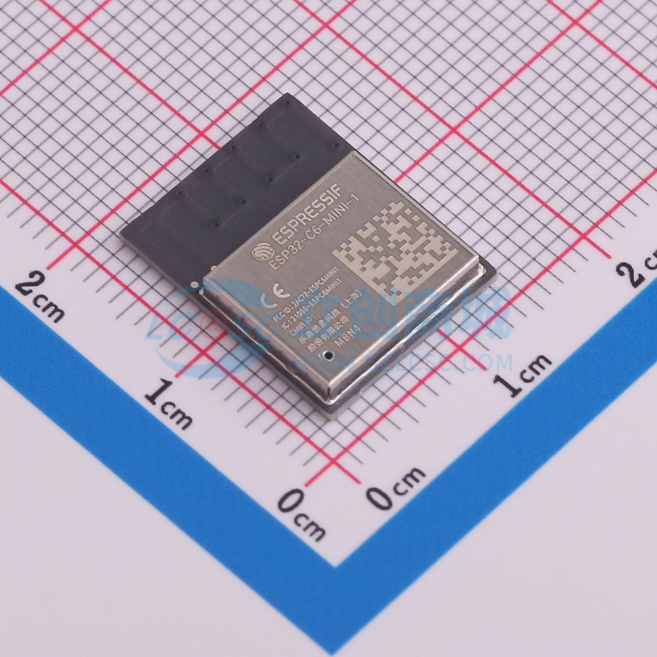 Esp32 C6 - 4 Stück ESP32-C6-MINI-1-N4 SMD-53P ESP32-C6FH4 I2C