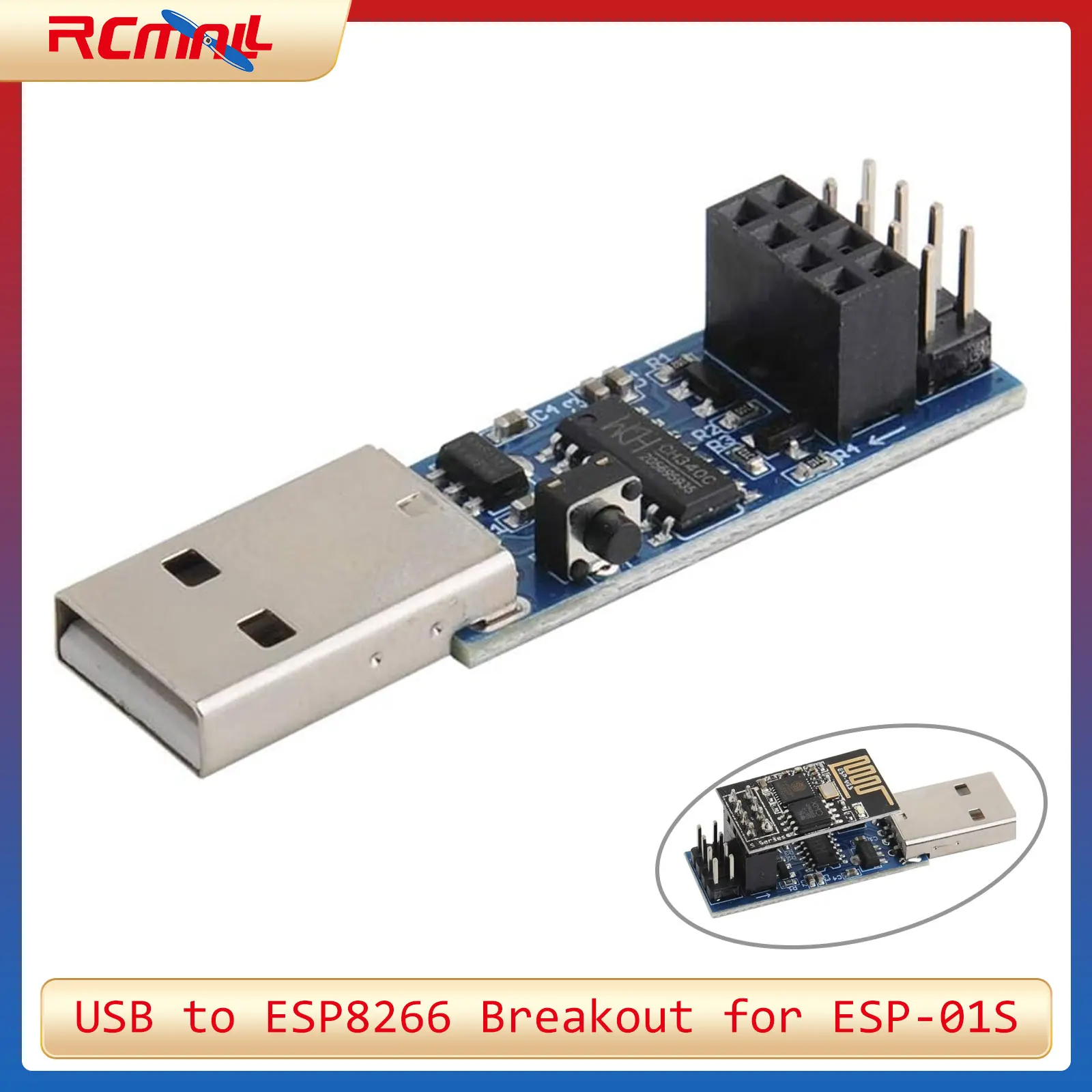 Esp8266 - USB zu ESP8266 Breakout CH340C ESP-01