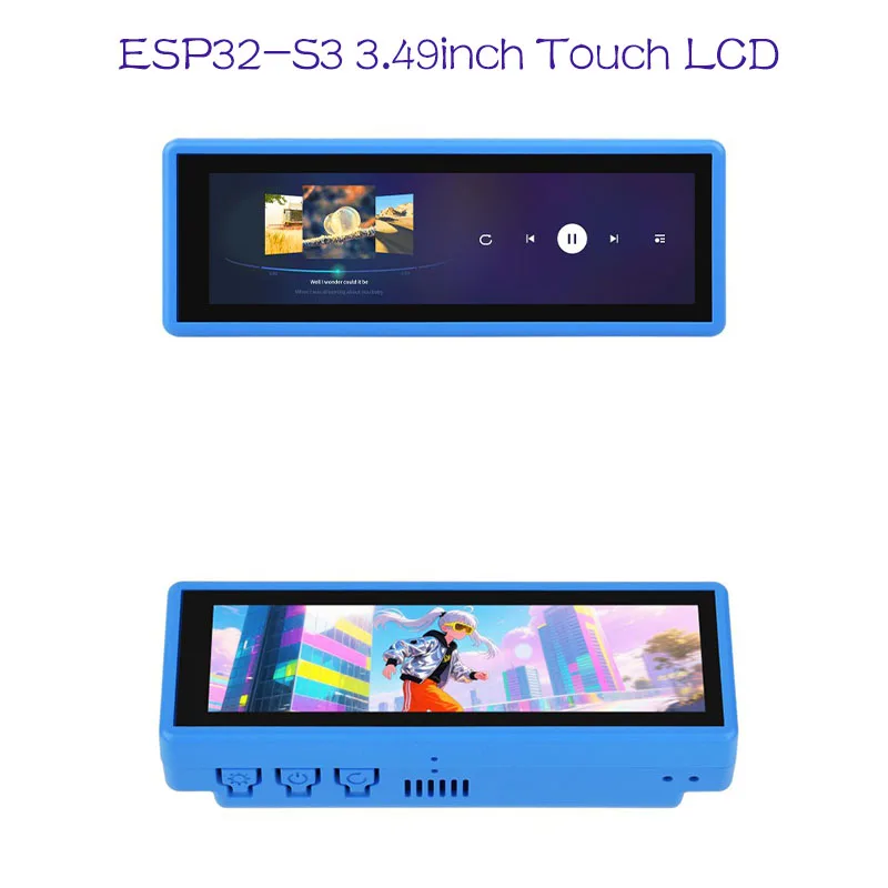 Esp32 Development Board - ESP32-S3 3,49-Zoll-IPS-Touch-Entwicklungsboard, 172×640 Display, ESP32-S3R8 Dual-Core,