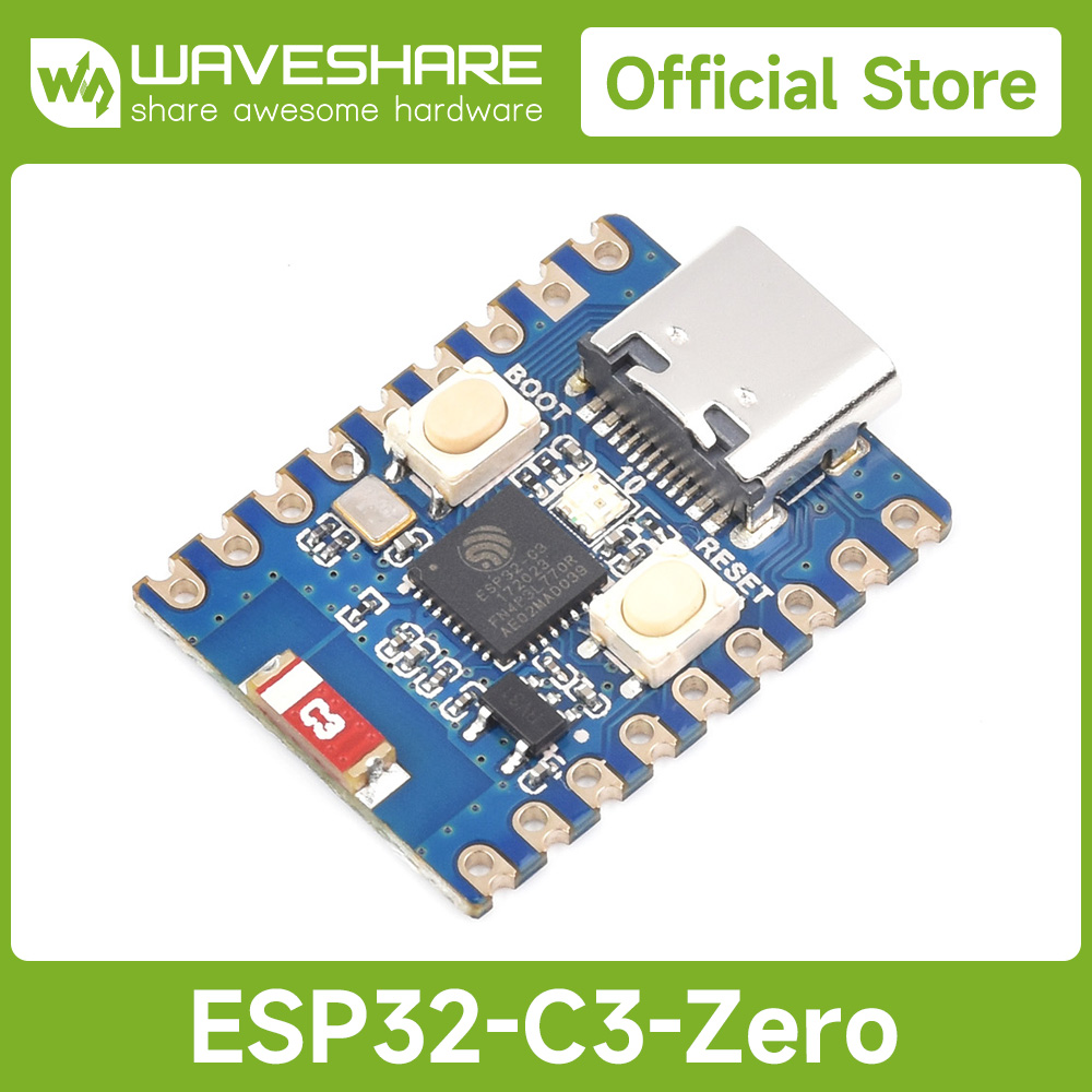 Esp32 Development Board - Waveshare ESP32-C3 Zero Mini-Entwicklungsboard, basierend auf