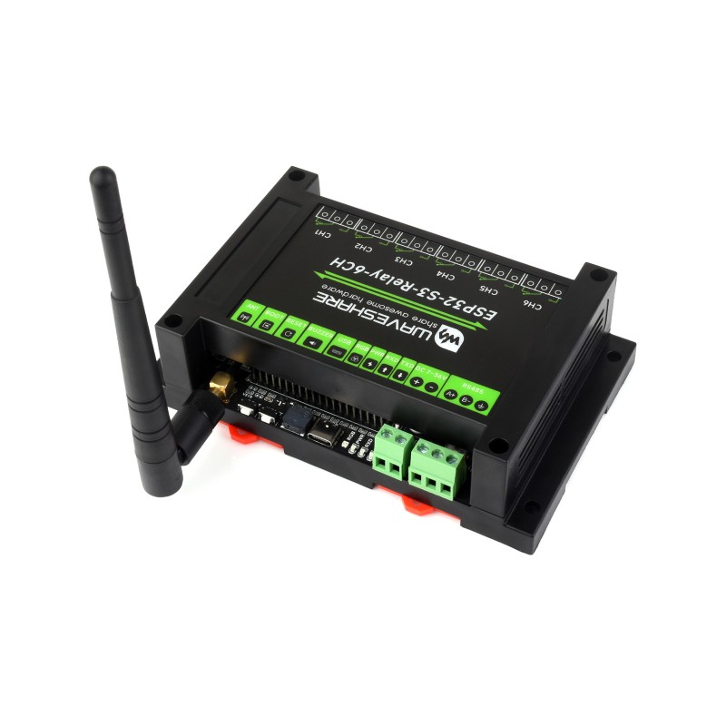 Esp32 Wifi Bluetooth Module - Industrielles 6-Kanal-Relais-ESP32-S3-WLAN-Relaismodul mit WLAN-, Bluetooth- und