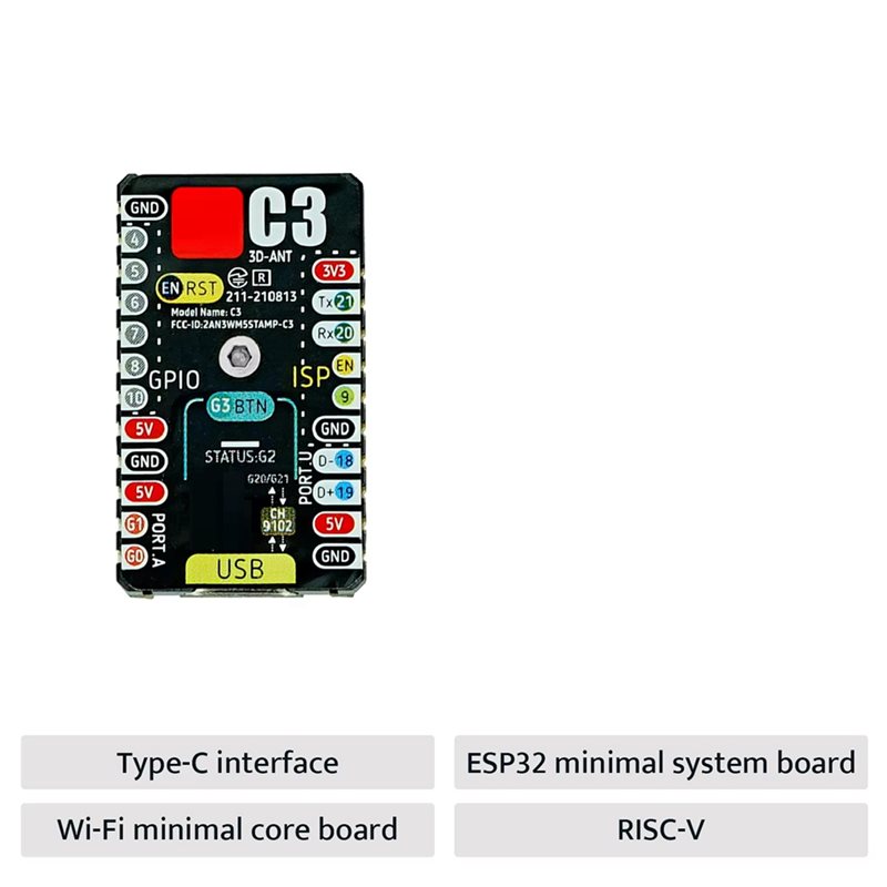 AS95-ESP32-C3 Entwicklungsboar – Esp32 Wifi Bluetooth Module Bewertung und Preis