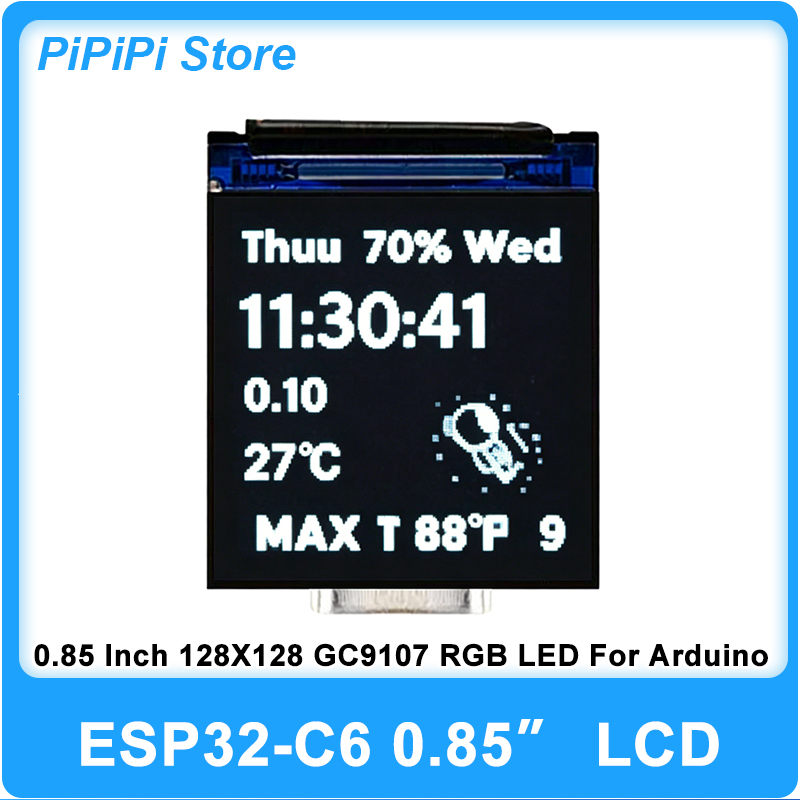 ESP32 C6 0,85 Zoll 128X128 IPS – Esp32 Wifi Bluetooth Module Bewertung und Preis