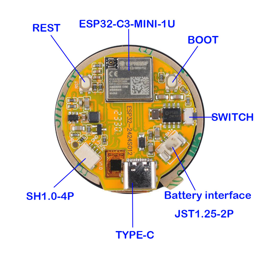 ESP32-Display 1,28 Zoll ESP32- – Esp32 Uart Module Bewertung und Preis