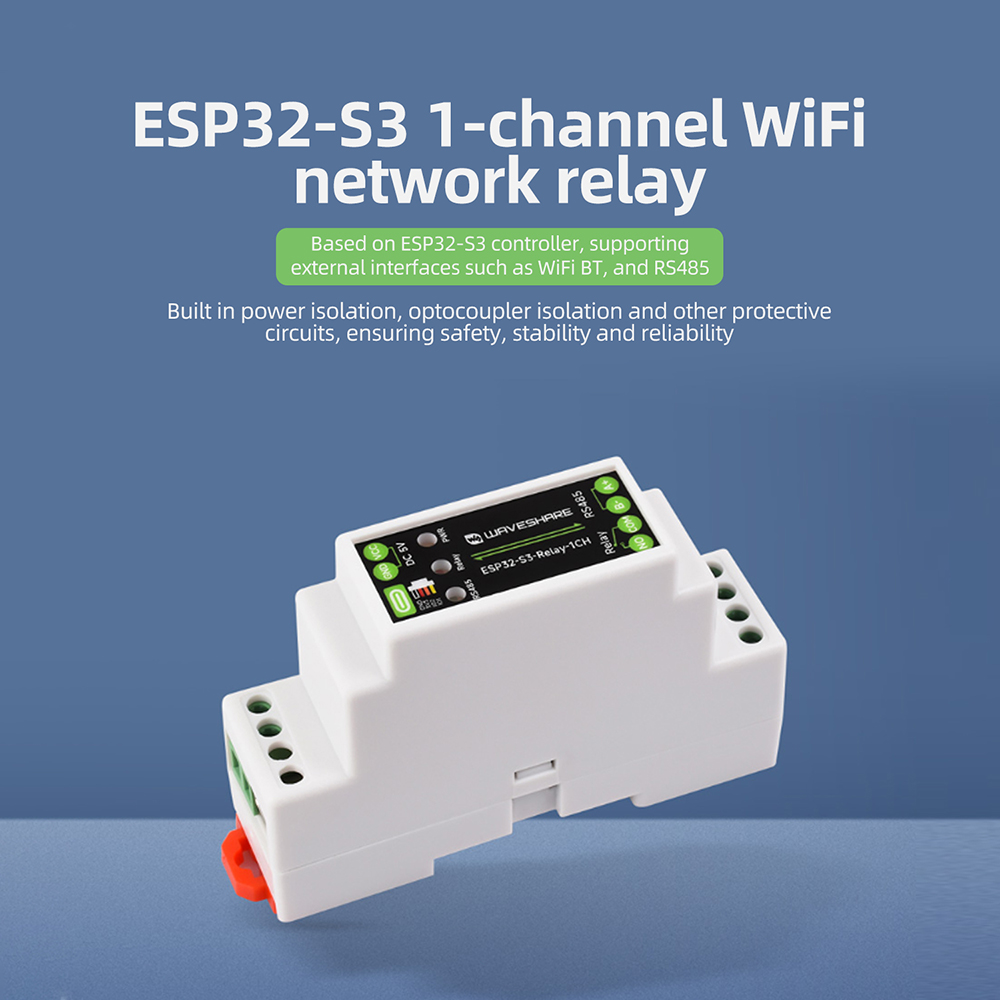 ESP32-S3 1-Kanal-Relaismodul I – Espressif Esp32 Bewertung und Preis