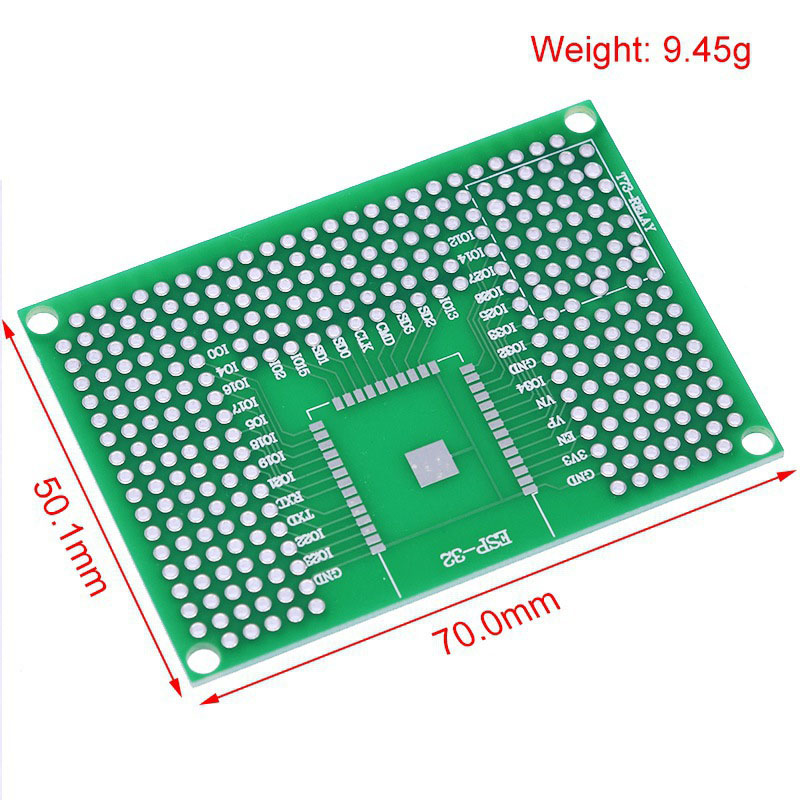2~100 Stück 5X7 Doppelseitige  – Esp8266 Bewertung und Preis