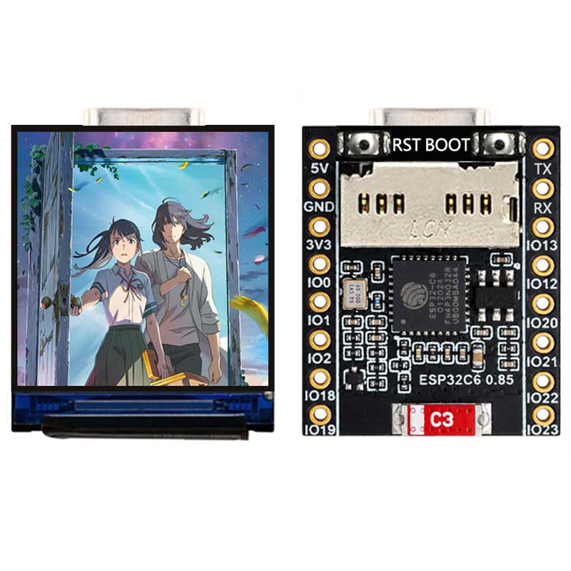 ESP32-C6 0,85 Zoll Display LCD – Esp32 C6 Bewertung und Preis