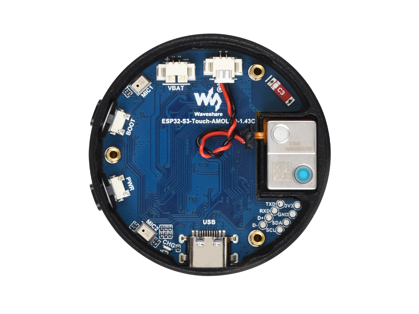 WaveshareESP32-S3 1,43-Zoll AM – Esp32 Development Board Bewertung und Preis