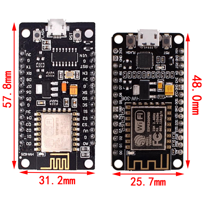 Drahtloses Modul CH340/CP2102/ – Esp8266 Nodemcu Bewertung und Preis